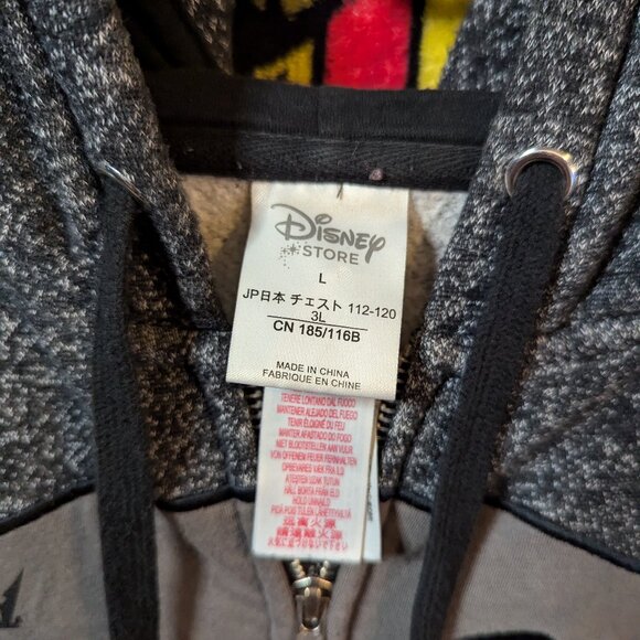 The Disney Store Jack Skellington Nightmare Before Christmas Hoodie sz Large - Picture 3 of 4